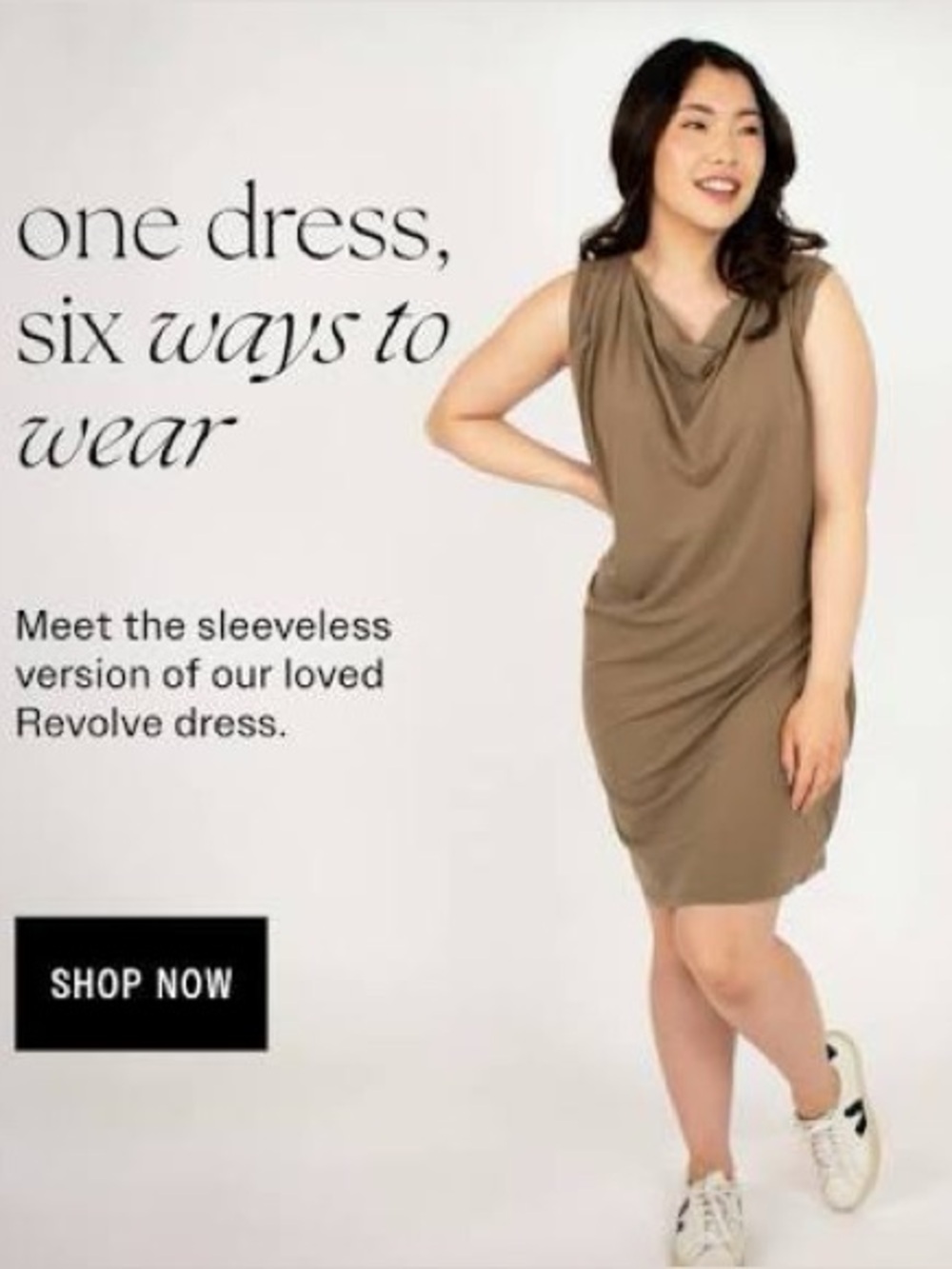 Encircled Revolve Sleeveless Dress Tunic Shirt Black XLarge
